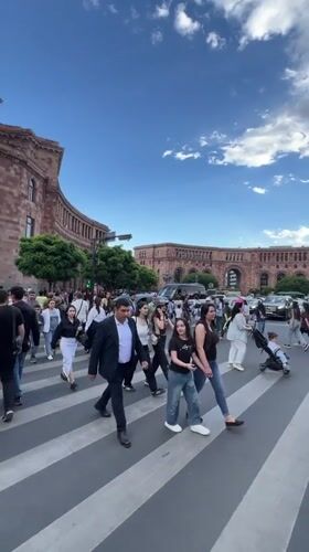 Everyday life documented across Yerevan's streets and squares