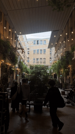 Ordinary street life and cafe scenes in Tel Aviv