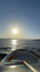 Motorboat journey captured on camera near Sharm El Sheikh