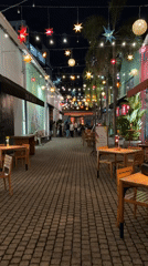 Nighttime street scenes documented in Colombo, Sri Lanka