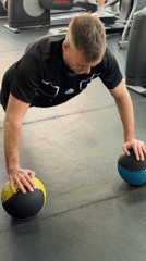 Morning workout session captured at Izhevsk gym