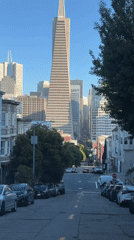 San Francisco landmarks from street level to sky