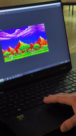 Tel-Aviv residents capture quiet evening moments: laptop work, sleeping dogs