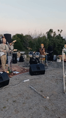 Four-piece band performs outdoor concert in Montenegro