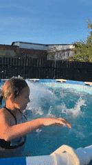 Summer day in Ольховка: backyard pools, riverbank sunsets, open fires