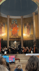 Orchestra performs 'WELTRAUM' concert at Saarbrücken church
