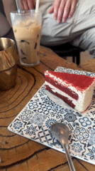 Coffee and cake at a Nha Trang roastery cafe