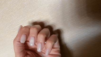Woman shares morning routine moments in Sofia