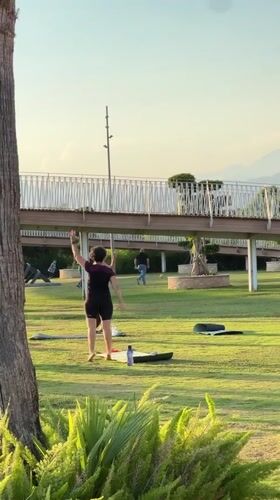 Golden hour at Fethiye's waterfront: yoga, basketball, and sunset strolls