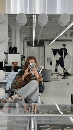 Photography session and editing work documented in Los Angeles studio