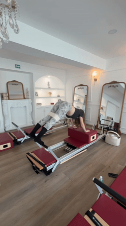 Afternoon Pilates session at a Mexico City studio