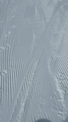 Morning skiing activity captured at Gudauri resort, Georgia