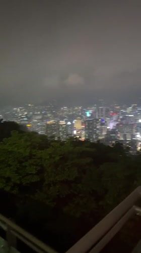 Seoul landmarks illuminated at night captured by witnesses
