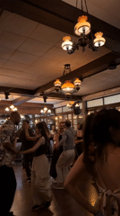 Evening social dance event held in Bangkok venue