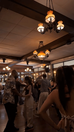 Evening social dance event held in Bangkok venue