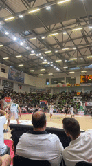 Basketball game draws large crowd in Botevgrad, Bulgaria