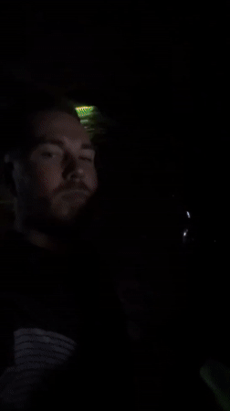 Motorcycle passenger records playful ride in North Kuta