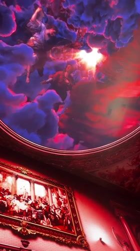 Immersive digital art exhibition explored in central London