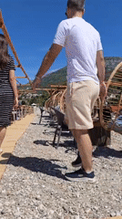 Coastal scenes captured in Bar, Montenegro's seaside landscape