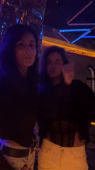 Two women spotted at Krasnoyarsk nightclub Saturday afternoon