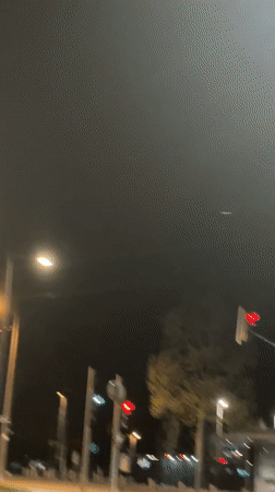Two helicopters spotted flying over Strasbourg at night