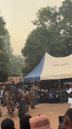 Traditional cultural celebration draws crowds in Nigerian villages