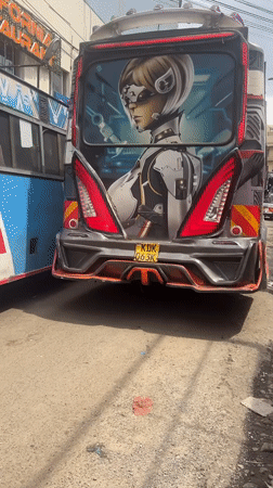 Morning street life captured across downtown Nairobi districts