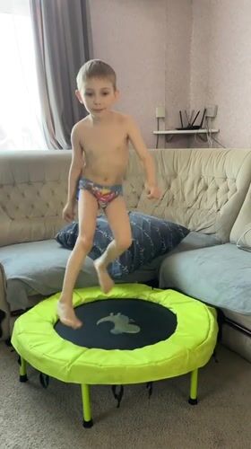 Morning exercise routines captured in Baranovka, Russia