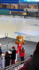 Youth sports event draws families to Krasnoyarsk ice arena