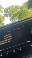 Morning drive through Plovdiv captured in dashboard footage