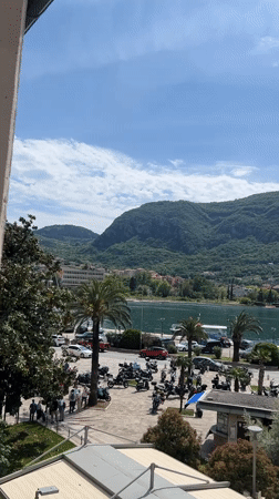 Midday scenes captured around Kotor's historic waterfront and plazas