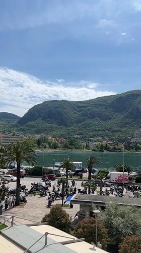 Midday scenes captured around Kotor's historic waterfront and plazas