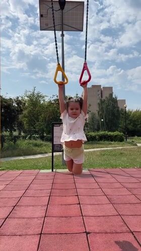 Playground acrobatics and rowan berries on a Lublin summer morning