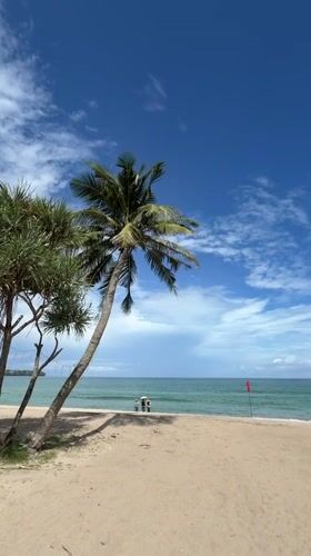 Beachside stop in Choeng Thale with Andaman Sea views