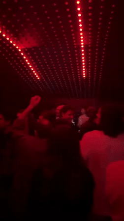 Late-night clubbing event draws crowds in Milano nightclub