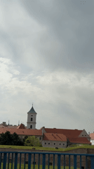 Croatian flag flies at historic Osijek Fortress complex