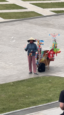 Morning scenes of daily life around Da Lat's lake district