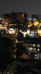 Nighttime scenes captured across Da Lat tourist district