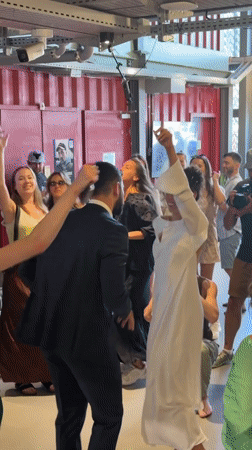 Wedding celebration and daily life captured across Tel Aviv