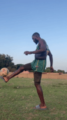 Soccer practice and pickup games recorded in Jos, Nigeria