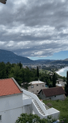 Sunday morning coastal views documented in Šušanj, Montenegro
