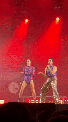 Outdoor concert with costumed performers draws crowds in Cunit