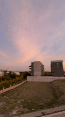 Dusk captures residential buildings in Santa Clara Ocoyucan