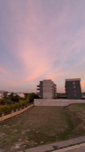 Dusk captures residential buildings in Santa Clara Ocoyucan