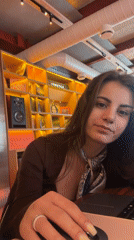 Women work, wait at Yerevan cafe during morning session