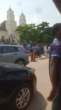Friday prayers draw large gathering at Dutsen Alhaji mosque