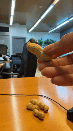 Barcelona office worker documents morning #DeskSnacks routine
