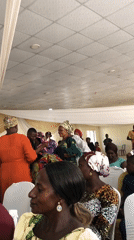 Wedding celebration held in Akwanga, Nigeria with traditional decorations