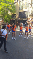 Street parade with dancers and performers draws crowds in NYC