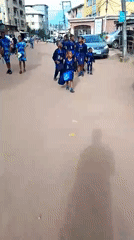 Daily street life documented in Onitsha, Nigeria